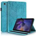 Vkooer Case for Samsung Galaxy Tab A9 Plus 11 inch 2023 (Model SM-X210/X215/X216) PU Leather Tablet Protective Cover Stand Case with Card Holder Samsung Tab A9+ Plus Tablet - Turquoise