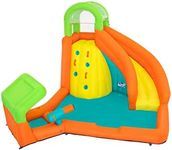 Bestway H2OGO! Inflatable Water Park | Water Slide and Pool for Kids, with Climbing Wall, Canopy Cove Mega Water Park, 4.26m x 3.69m x 2.64m