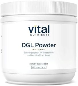 Vital Nutrients DGL Powder | Vegan DGL Licorice Root Extract to Support Healthy Stomach Lining and Digestive Tract* | Gluten, Dairy, Soy Free | Non-GMO | 120g
