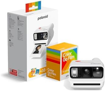 Polaroid - Bundle Sofortbildkamera Go Gen 3 Weiß + Go Farbfilm (16 Fotos)