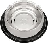 Neater Pet Brands - Stainless Steel No-Skid & Non-Tip Dog Bowl for Food or Water (64 oz, Stainless Steel)