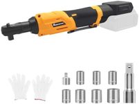 3/8'' Cordless Ratchet Wrench Set for Dewalt 20V Battery, 60 Ft-lbs 400 RPM Variable Speed Trigger Electric Power Ratchet Wrench Replace for DCF513B Tool Kit (Tool Only)