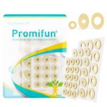 45 Pcs Corn Remover for Feet - Promifun Corn Plasters for Bottom of Feet - Self Adhesive Callus & Corn Pad, Anti Corn Removal Friction Reduce Foot and Heel Pain, Beige