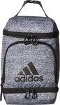 adidas Excel Insulated Lunch Bag, Jersey Onix Grey/Black, One Size, Excel Insulated Lunch Bag