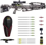 TenPoint Titan 400 Ready-to-Hunt Package - Includes 9 Pro Elite 400 Non-Lighted + 3 Pro Elite 400 Lighted Arrows, 3 EVO-X CenterPunch Broadheads, Narrow Soft Case, Neoprene Sling & Premium Lubricant