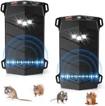 Alikguu 2 Pack Ultrasonic Rodent Re