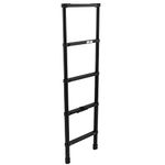 RecPro RV Telescoping Bunk Bed Ladder | Includes Mounting Brackets | Lightweight Aluminum Collapsible Construction (60")