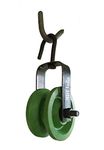 MDT India Simple Ball Bearing Pulley for Lifting Rope Exercise Well Home Gym Swivel Rigging, green