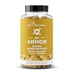 A+ Armor Andrographis Pure 800 Mg – Healthy Immune System Function, Physical Wellness, Potent Strength for Seasonal Protection – Full-Spectrum & Standardized – 60 Vegan Soft Capsules