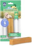 Himalayan Dog Chew Premium Yak Cheese Himalayan Dog Chews, Cheese, 1 Medium Treat, 2.3 oz, Healthy Dog Treats for Medium Dogs, All Natural, Long Lasting Dog Chews for Dogs Under 35 lbs