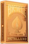 Bicycle Metalluxe Orange Playing Cards Deck