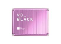 WD_BLACK P10 4TB Game Drive, Portable External Hard Drive for On-The-Go Access to Your Game Library, Works with Playstation, Xbox, PC, Save up to 150 games, Includes One Month Discord NITRO offer-PINK