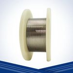 0.0010'' (0.0254 mm) Diameter 99.95% Tungsten Fine Wire, 500 Meter/Spool, Cleaned and straightened