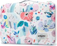 Kinmac 360° Protective Full Cushioned Laptop Sleeve, Water-Repellent Laptop Case Bag with Handle for 13.5 inch-14 inch Laptop