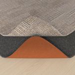 Waterproof Felt Rug Pad, 140x200cm Non-Slip Rubber Backing Rug Pad, Under Area Carpet Protective Cushioned Pads, Rug Gripper Suitable for Hardwood Floors, Keep Rugs in Place, Soft and Safe