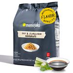 Momofuku Soy & Scallion Ramen Noodles by David Chang, 5 Count (Pack of 1) Air-Dried Vegan Instant Noodles with Sauce