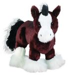 Webkinz Clydesdale Horse Plush Toy with Sealed Adoption Code (Brown)