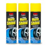 Stoner Car Care 91044-3PK 12-Ounce More Shine Original Tire Dressing Spray for Tire and Wheel Care and Long Lasting Tire Shine Rain Resistant Make Faded Tires Look New, Pack of 3