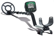 Teknetics Delta Metal Detector for Adults, Lightweight with 8” Waterproof Searchcoil and Advanced Target ID for Coins, Relics, and Jewelry Hunting