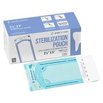 400 2.25 x 4 Inch Self Sterilization Autoclave Pouches for Cleaning Tools, Sterilizer Bags for Dental Offices, Pouch for Dentist Tools, 2 Boxes of 200