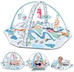 Baby Gym Play Mat, Bellababy 10-in-