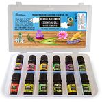 Parag Fragrances Flowers & Herbal Essential Oils 12 in 1 Pack of Lemongrass, Teatree, Lavender, Lotus, Saffron, Rajnigandha, Rosemary, Champa, Kewda, Night Queen, Jasmine & Rose