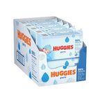 Huggies Baby Wet Pure Extra Care Wipes - 72 x 10 Box