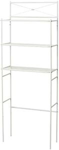 Zenith Products Cross Style Metal Spacesaver White
