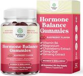 Natures Craft Hormone Balance for Women of All Ages - PMS Gummies and Cycle Support Supplements with Vitamin B6 and Dong Quai Gummy Vitamin - Menopause Relief Mood Support Supplement PMS Support