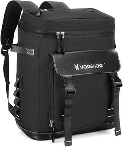 Vogshow Kühlrucksack 30L Großer, Kühltasche Isolierter Picknickrucksäcke, Mehrzweck Thermo Rucksäcke für Camping, Familien-Outdoor, BBQ, Einkaufen, Reisen, Angeln und Strand