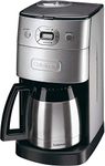 Cuisinart Grind and Brew Automatic | Bean to Cup Filter Coffee Maker | Thermal Carafe | DGB650BCU, Silver