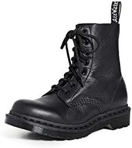 Dr. Martens, 1460 Nappa Leather 8-Eye Boot for Men and Women, Black, 9 US Women/8 US Men