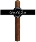 Set of 16 Personalized Wedding Ciga