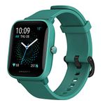 Amazfit Bip U Pro in Green Smartwatch with Alexa Built-in for Men Women, GPS Fitness Tracker with 60+ Sport Modes, Blood Oxygen Heart Rate Sleep Monitor, 5 ATM Waterproof, for iPhone Android Phone