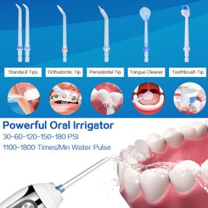 Binefia Cordless Water Flosser – Portable Dental Oral Irrigator