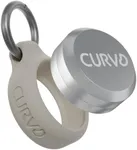 CURVD Premium Carrying Case - Durable Travel Keychain Container, Small Waterproof Holder for Earplugs, Pills, Coins Compatible with Loop, Eargasm & Vibes, or Compact Mini Purse Pill Box Container