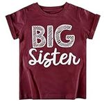 Funnycokid Big Sister Shirt for Siz