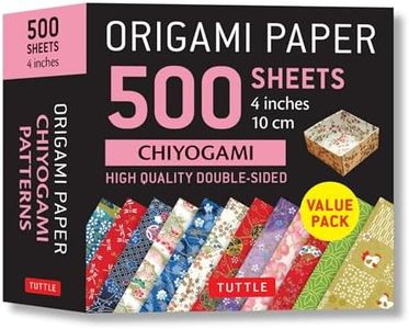 Origami Paper 500 sheets Chiyogami Patterns 4" (10 cm): Tuttle Origami Paper: High-Quality Double-Sided Origami Sheets Printed with 12 Different Designs