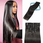 LORIEN Clip in Hair Extensions Real