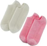 Barefoot Scientist Sleep On It Overnight Moisturizing Gel Socks, Nourish Your Feet, Sip Back & Relax, Pink and Champagne, 2 Pack