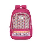 Genie Girl Power Laptop Backpack, 19 inch bags for Girls, Water Resistant and Lightweight. 3 compartment bag. 36 litres.