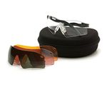 Venture Gear Drop Zone Shooting Eyewear Kit with 4 Interchangeable Lenses