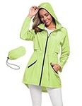 Womens Packable Windbreaker Packable Rain Jackets For Women Waterproof