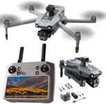 Hover Drone, TODAMU Wing One 360° Laser Obstacle Avoidance, 3-Axis Gimbal Camera Drones, Long Range GPS Return Quadcopter with AI Night Vision, 8K Imagine Drone , Payload & Airdrop & 5-Level Wind Resistance, 5.5” Touchscreen & 8KM Transmission