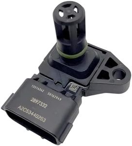 AUTO OCCASION Intake Air Pressure Temperature Sensor Replacement for Dodge Ram 2500 3500 4500 2007.5-2017 6.7L Diesel Engine 5WK96802 2897332 4921324 2872784