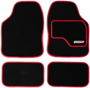 Sakura SS5306 Universal Car Mat Set,Red