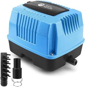 AquaMiracle Super Powerful Linear Air Pump AP-80 Pond Aerator, Septic Air Pump, Hydroponic Air Pump, Koi Pond Air Pump 1350GPH, for Pond, Waste Treatment, Fish Farm, Seafood Restaurant