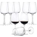 Wine Glasses Set of 8, 11 Ounce Red White Wine Glassware for Wedding, Party, Dishwasher Safe