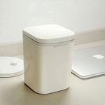 Bathroom Wastebasket With Lid