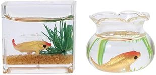 NUOBESTY 2pcs Miniature Fish Bowl 1